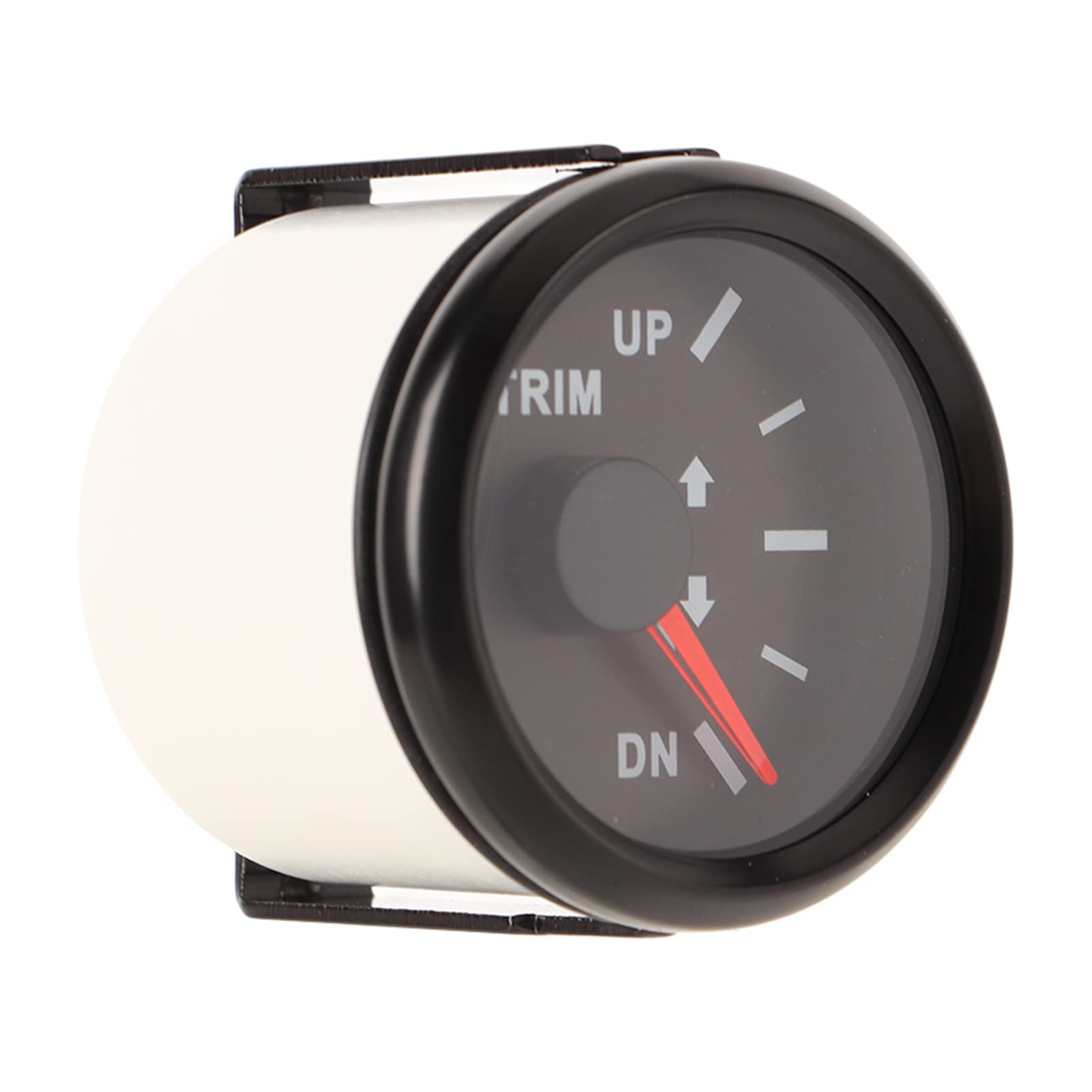 Tbest 52 Mm 2 Zoll Bootstrimm-Balance-Messgerät Marine IP67 mit Roter Hintergrundbeleuchtung für das Angeln auf Yachtschiffen