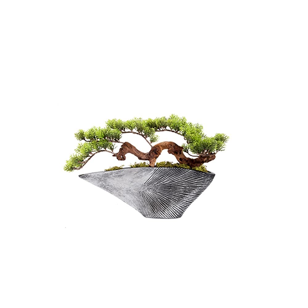 Bonsai indoor sans entretien plante artificielle pour pièce sombre et bureau