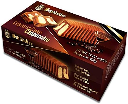 Schlunder: Cappuccino Liqueur Cake (1 x 14oz)