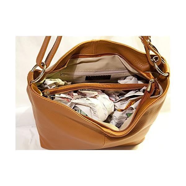 Sac CUIR Femme Bandoulière/Sac CUIR Femme Porté Epaule/Sac CUIR Femme Bandoulière Italien/Sac à main femme CUIR 'Rafaela'
