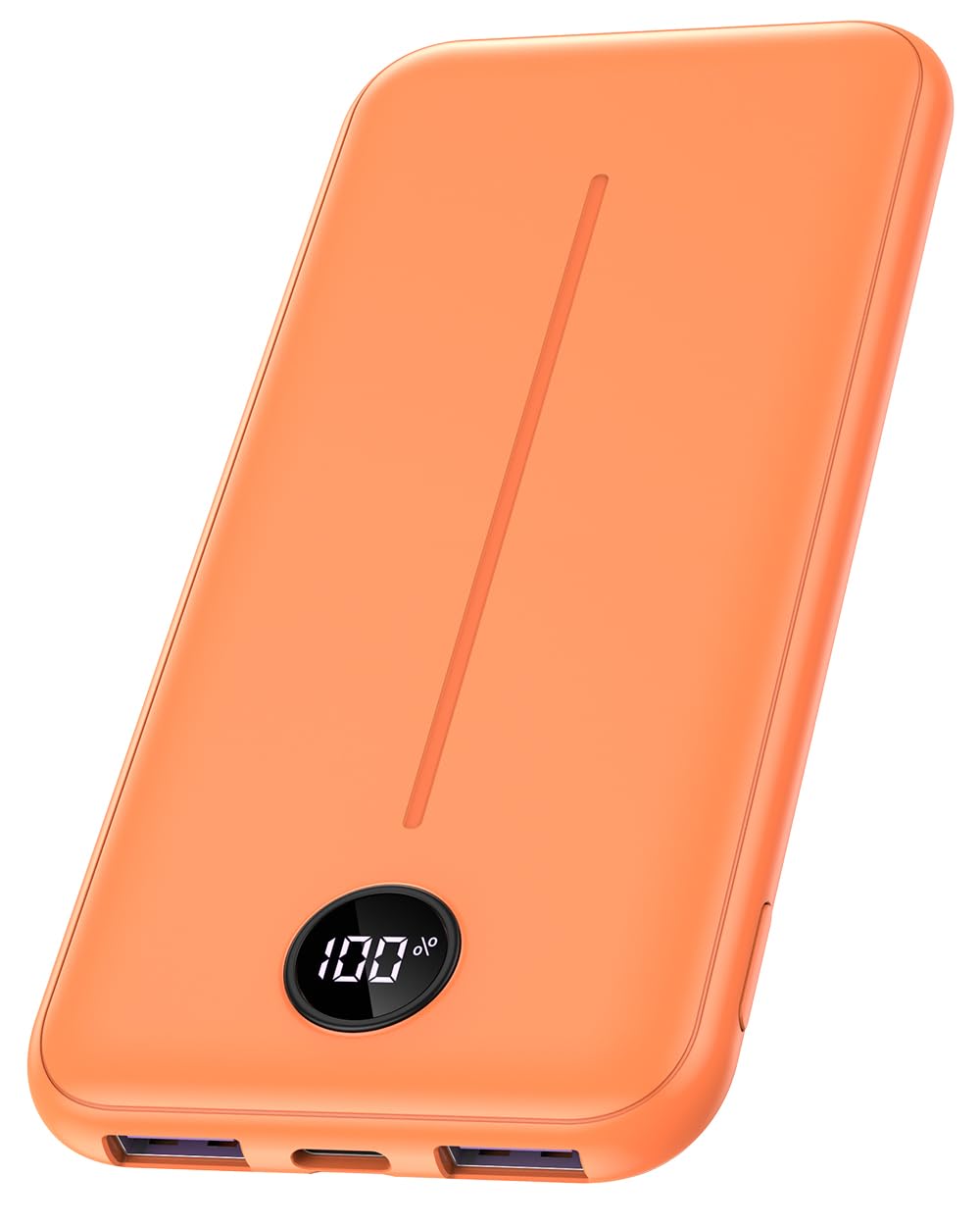 Power Bank 22.5W, Ultra Sottile & Leggero Powerbank PD USB C Ingressi&Uscite Ricarica Rapida con Display LCD 13800mAh, 3 Porte Caricatore Portatile per iPhone 15 14 13 12 Pro Max Samsung Huawei etc