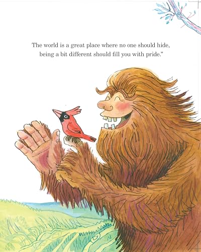 Image of The Day I Met BigFoot: And Made a New Friend (Happy Fox Books) A Sweet Tale about Friendship to Teach Kids To Be Proud of Who They Are and That It's Okay to Be Different