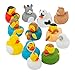 Fun Express Christmas Nativity Scene Rubber Duckie Ducky Duck Toy (12 Piece)