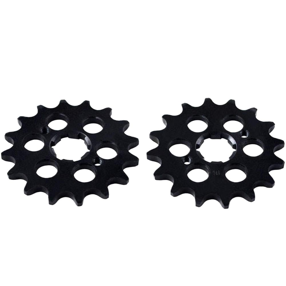Piñón delantero 16T 520 engranaje de cadena compatible con DT250 DT400 SR250 TT250 XV250 XV240 Virago