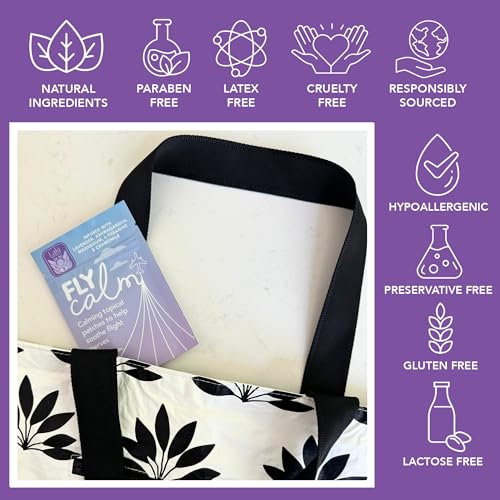 Laki Naturals Fly Calm Patch (Pack of 8) - Relax Nerves, Support Stress, Ease Your Mind for Happy Air Travel - Natural Ingredients to Support Airplane Stress - Calm Your Fear of Flying Naturally - Image 5