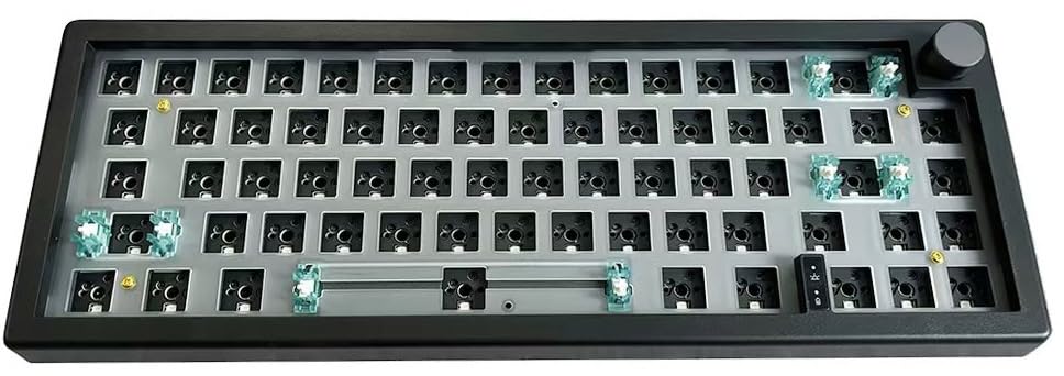 BOYI GMK67Pro Keyboard Barebones Kit,QMK/VIA Programmable...