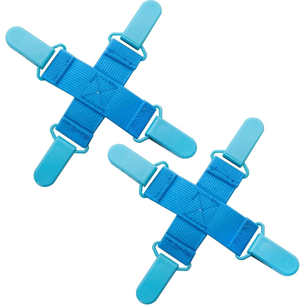 CTRLZS 2 Pack Bed Sheet Detangler for Reducing Tangles in Laundry Keeps Bed Sheets/Duvet Covers/Blankets From Twisting