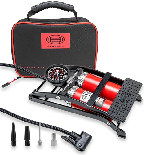 Heyner 22500n Premium Double Foot Pump with Manometer