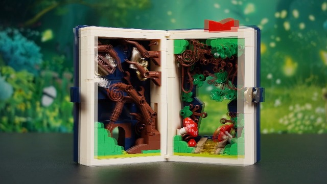 Amazon.com: Vinbosion Fairytale Book Building Blocks Set, Building