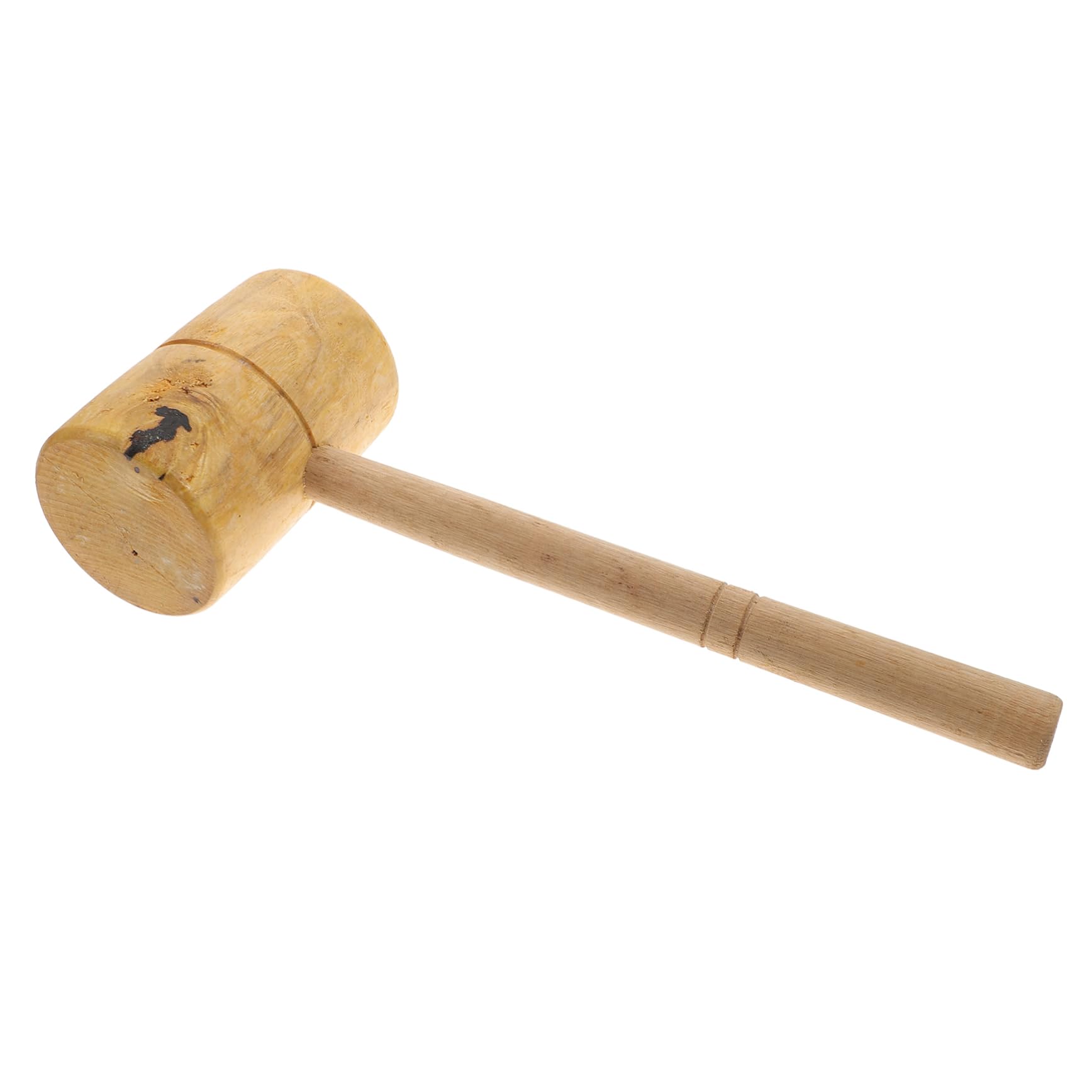DIYEAH Extra Large Wooden Mallet for Woodworking and Camping Solid Rosewood Handle Mallet Hammer for Carpentry and Tent Assembly