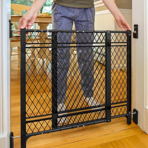 Ingenuity Doorway 42W Series Baby and Dog Gate 2-Pack, Indoor Outdoor, Won't Rust or Warp, Galvanized Steel, Fits 23-42" Openings; 24” Tall - image 8