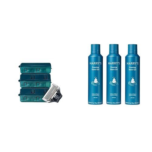 Miniatura 10 de Harrys Gel de afeitado gel de afeitado con fórmula enriquecida con aloe paquete de 3 67 onzas