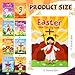 Sinload 120 Pcs Christian Easter Coloring Books Bulk Christian Easter Gifts for Kids Easter Coloring Books Bulk Christian Easter Gifts He Is Risen Color Booklet for School Classroom Activity Gifts