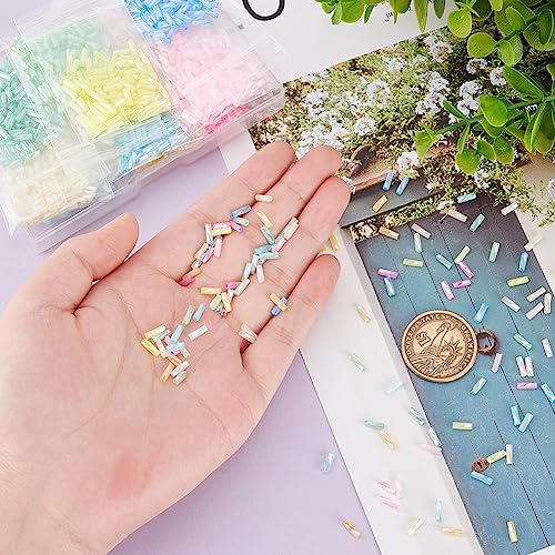 PH PandaHall 1560pcs Colorful Bugle Beads - Image 4