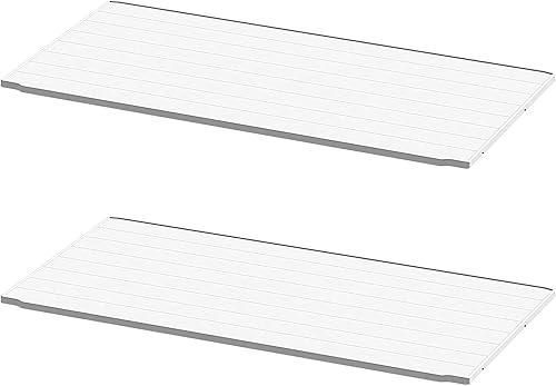 Miniatura 10 de Patiowell Armario de almacenamiento de plástico para exteriores de 26 pies cúbicos, cobertizo de almacenamiento horizontal impermeable con