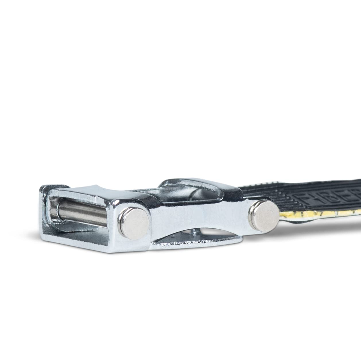 Lufkin FE60CME Cinta Métrica de Fibra de Vidrio, 60 mx 19 mm / 200 'x 3/4" con Marcas Métricas e Imperiales y Relación de Transmisión de Retorno de 3 a 1