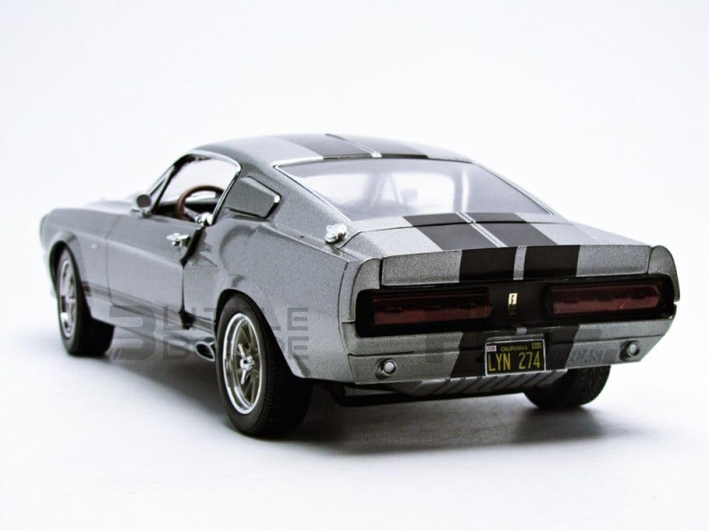 60セカンズ 1/18 エレノア　グリーンライト シェルビーマスタング Amazon.com: Greenlight Gone in 60 Seconds (2000) 1967 Ford Mustang