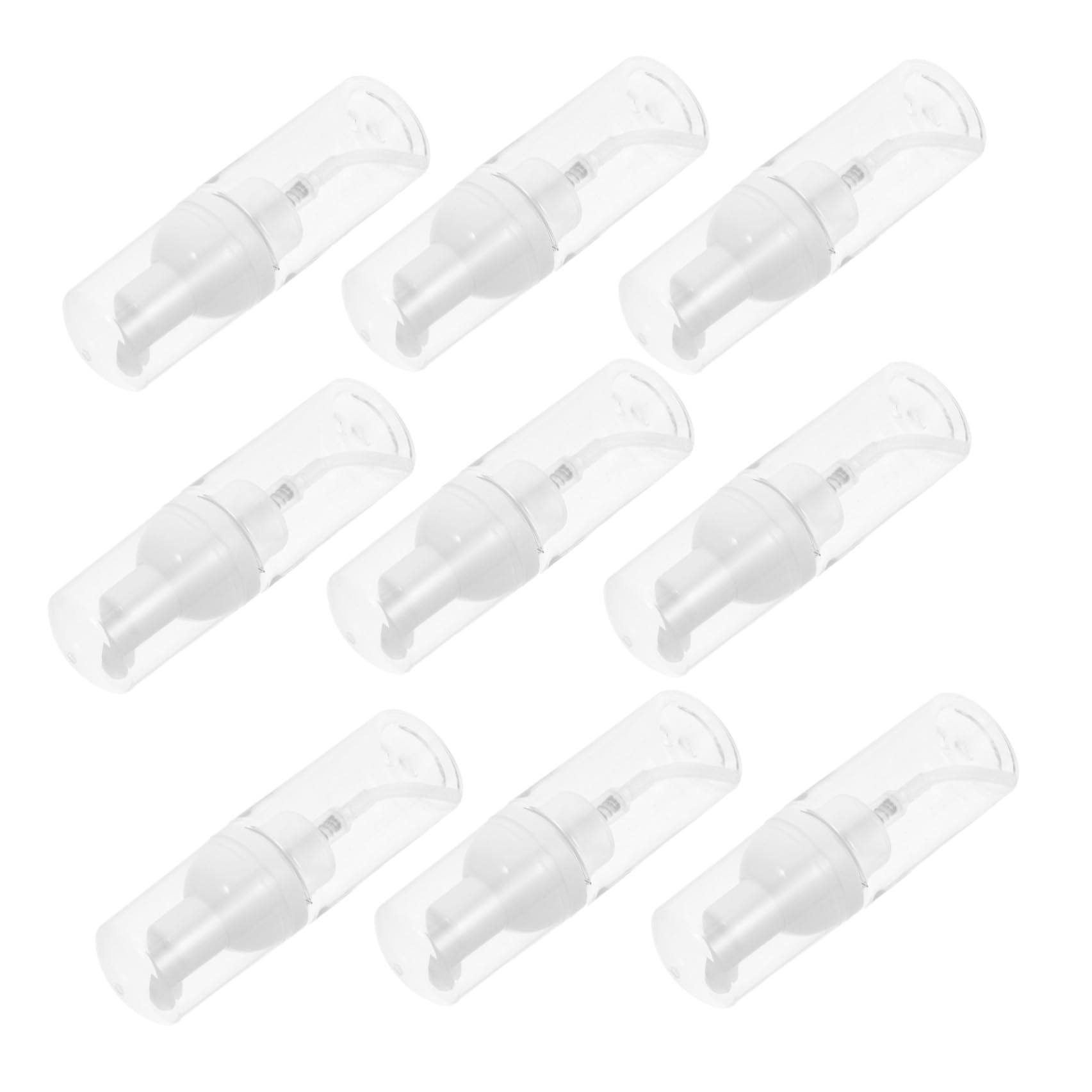 Flacon pompe mousse en plastique ifundom rechargeables pour cosmétiques de voyage | Lot de 20