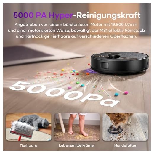 MONSGA Saugroboter mit Wischfunktion