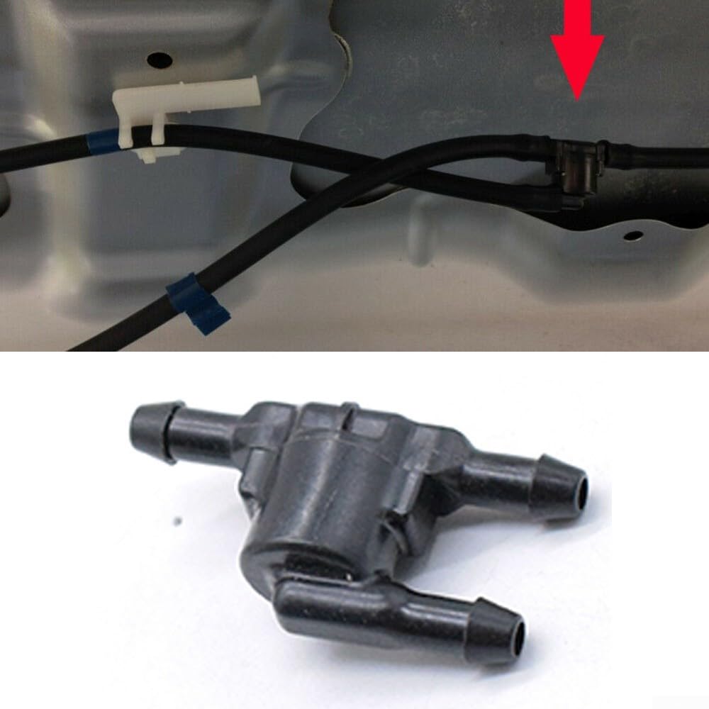 Valvola di non ritorno per parabrezza 85321/28020 Camry Xv40 Xa30 Prius Mk3 Scion Im/tc Plastica Nero