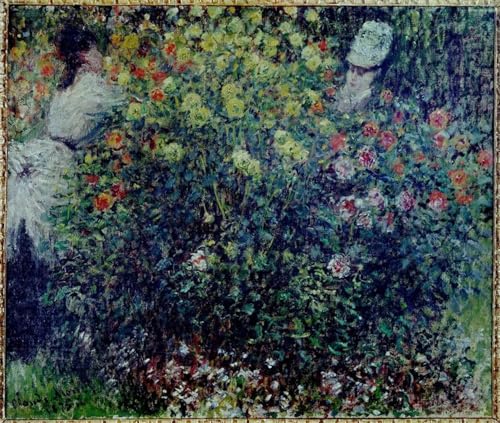 Pintura sobre lienzo de Claude Monet con acabado de alta fidelidad para coleccionistas