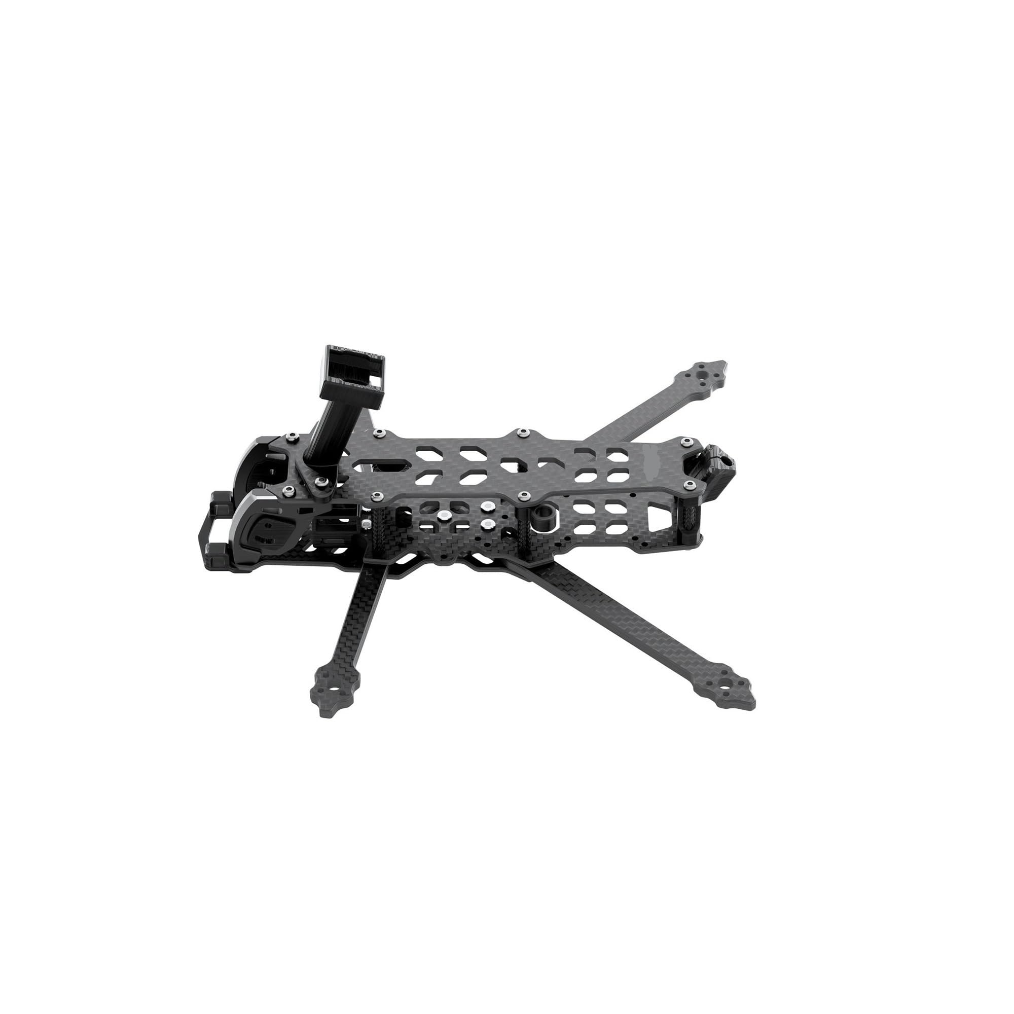 Kit de Cadre renforcé en Fibre de Carbone LR40-SERIES de 4 Pouces, empattement de 180 mm, Bras de 3,5 mm d'épaisseur, Composants en Alliage 7075, pièce mécanique légère de 59 g (1 Jeu)