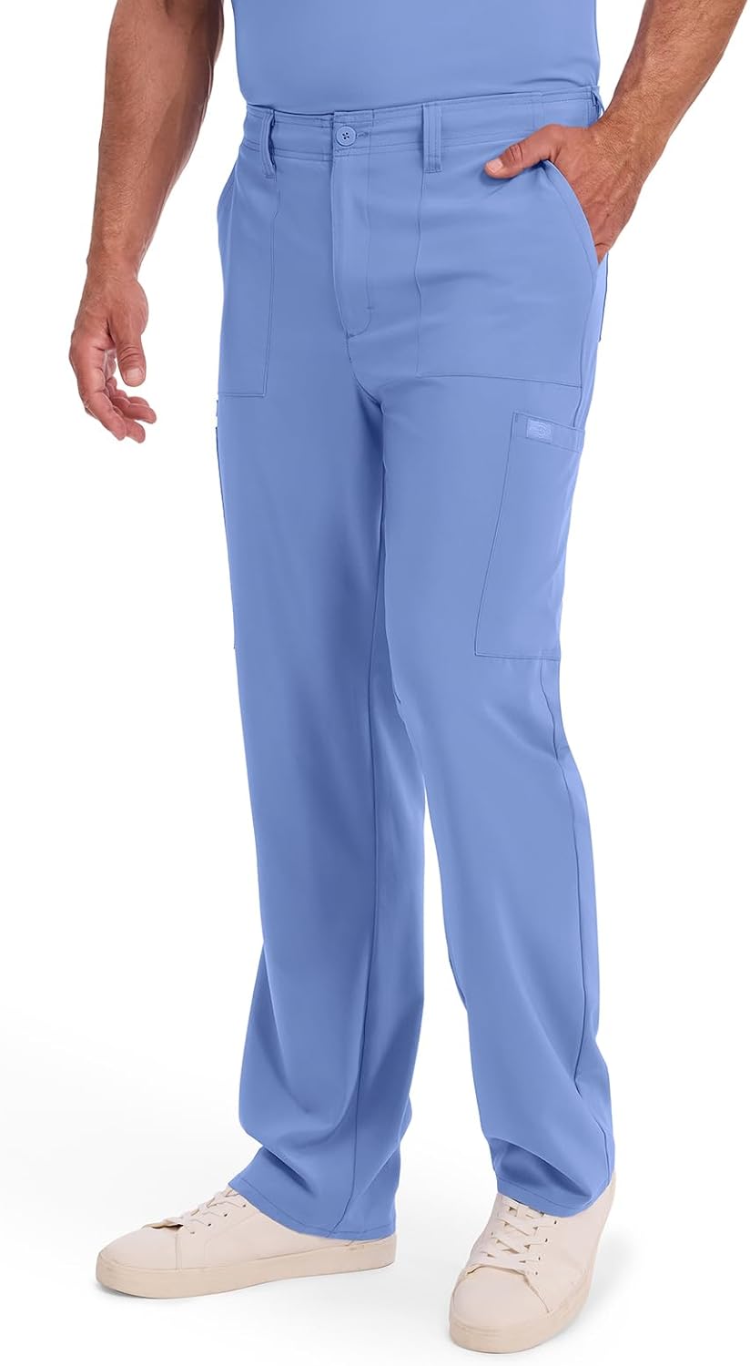 Dickies Scrub Pant for Men Natural Rise Drawstring Bottoms with 6 Pockets and Back Elastic Waistband - DK015 - Image 4