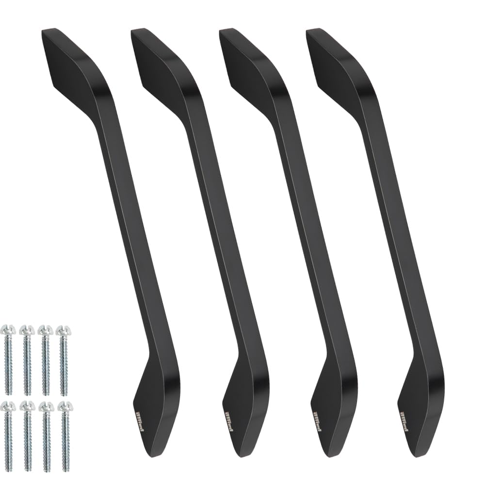 Allied Stainless Steel Cabinet Handle | Drawer Handle No 911 | 6 Inch | Black (Pack of 4) (B0CYPZWNG4) Amazon Price History, Amazon Price Tracker