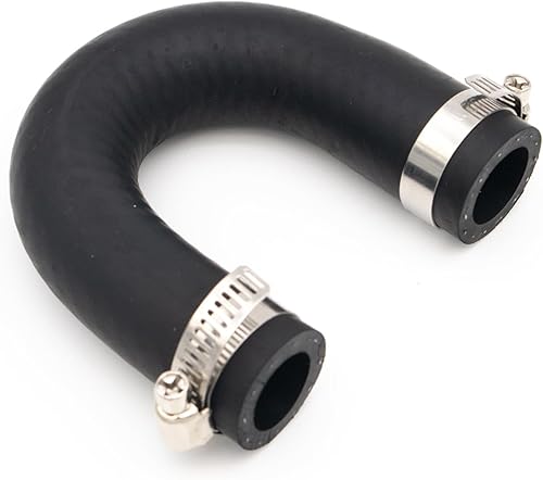 551699 Manguera de derivación de núcleo de calentador con 2 abrazaderas para motor de la serie LS o LT - extremo de 58 pulgadas y extremo de 34
