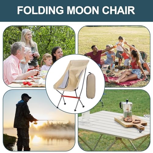 Chaise de camping pliable compacte : finis les dos fatigués en extérieur - 5