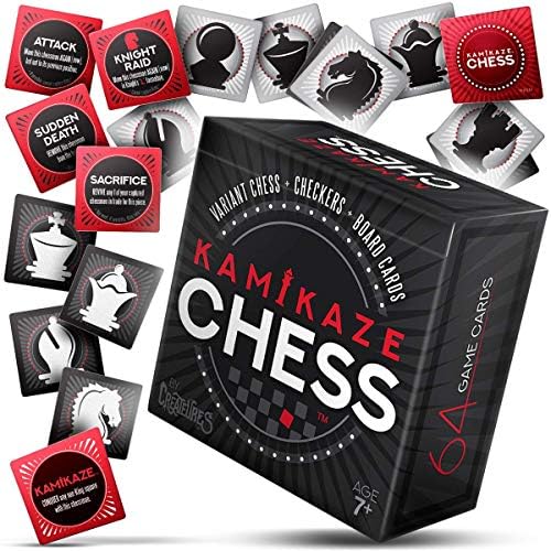 Kamikaze Chess: The Crazy Variant Travel Card Game