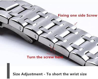 Brand Watchband 28mm Full Stainless Steel Watch Band Bracelet For Audemars And Piguet Strap ROYAL OAK Watchband For 15710 15703