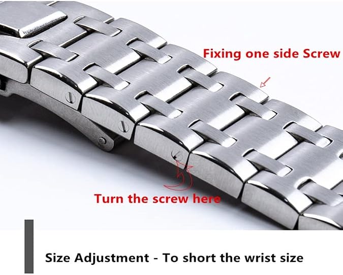 Brand Watchband 28mm Full Stainless Steel Watch Band Bracelet For Audemars And Piguet Strap ROYAL OAK Watchband For 15710 15703