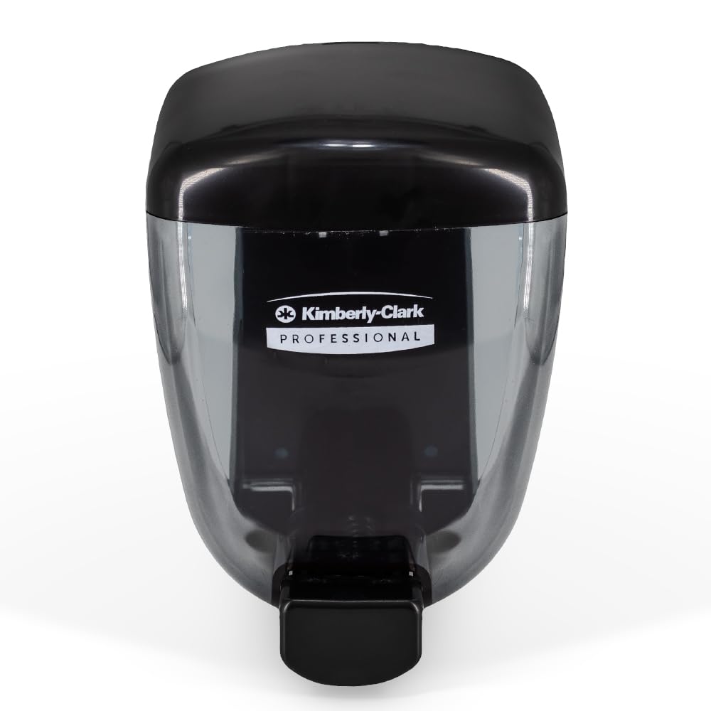 Kimberly-Clark Professional Smoke Gray Soap Dispenser, front view