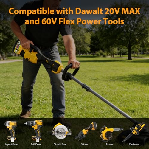 Image of 12.6Ah 20V /60V Flex MAX Compatible with Dewalt Lithium Ion Battery with High Capacity Batteries Cordless Power Tools 60 Volt Baterias DCB606 DCB609 DCB612 DCB615 (2 Pack MAX 12.6Amp 60Volt)