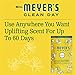 MRS. MEYER'S CLEAN DAY Air Freshener Sachets, Fragrance for your Locker, Car, Closet, and Gym Bag, Honeysuckle, Pack of 3