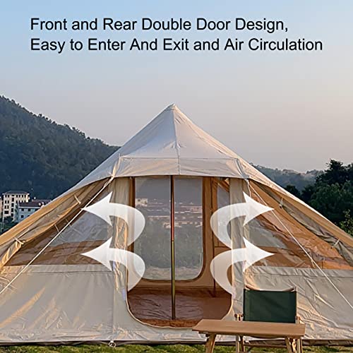 Carpa Pirámide Familiar de Algodón 320G para Camping miniatura 2