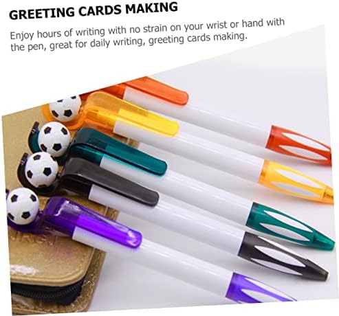 NUOBESTY Tükenmez kalem 20'li set futbol kalemi, yazı gereçleri, ofis, okul, erkek ve kız çocukları için - Görsel 6