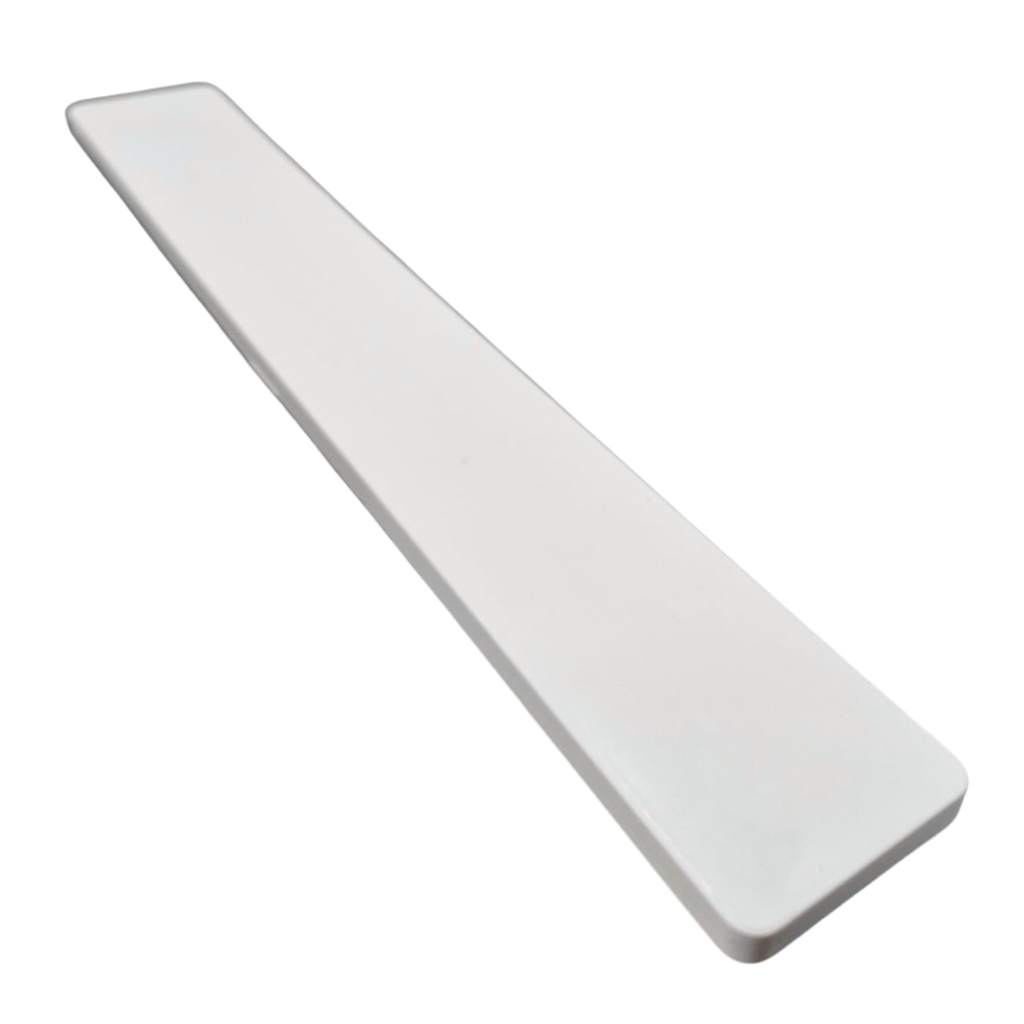 SHMOX uPVC Fascia Board 300mm Round Edge Profile End Caps White – Elegant and Durable Window Cill End Caps for a Smooth Appearance (Pack of 5)