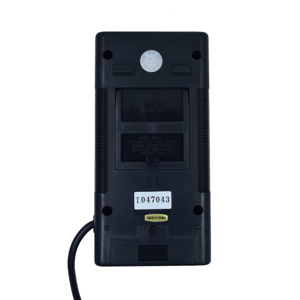 Digital Anemometer/Air Velocity Meter/Wind Meter (Range: 0.4-30.0 m/s) for HVAC, Measure Air Velocity, Wind Speed, HVAC Duct Airflow Along with Factory Calibration Certificate; Model: AM-4201