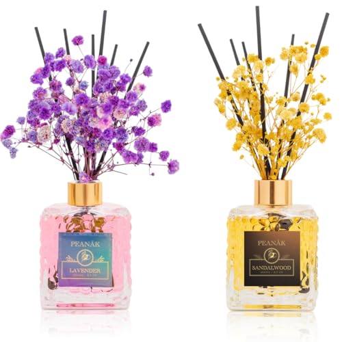 Set de 2 Difusores de Varillas Lavanda y Sándalo 200 ml miniatura 1
