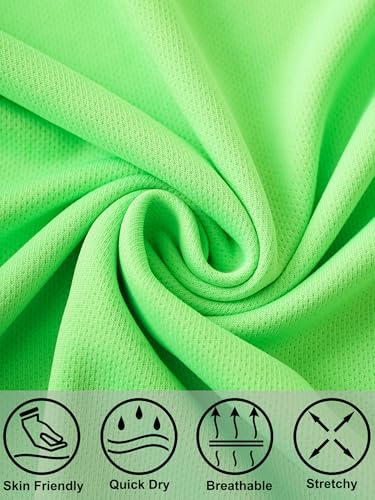 Nutria Mens Dry Fit Workout Shirts 3 Pack Short Sleeve Gym Athletic Running Tees Moisture Wicking Light Breathable Cool U18 5