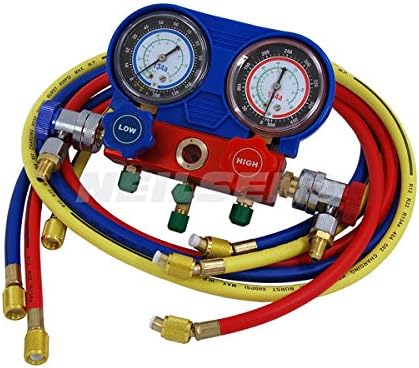 Air AC Manifold Conditioning System Test Kit R134A FOR Mechanics tools