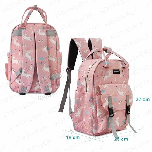 Image of Motherly Baby Diaper Bags for Mothers, Backpack for Mom for Travel