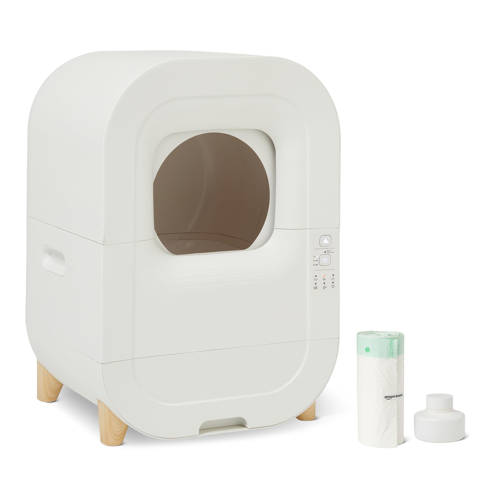 Amazon Basics Automatic Self-Cleaning Cat Litter Box