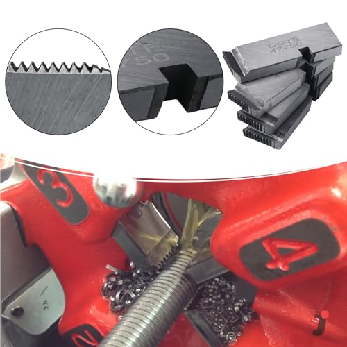 GGTE 47750 Threading Machine Dies for RIDGID Hs Hardened Steel Npt Pipe Dies 1\"-2\" Universal Die Heads, Right-Handed - Thumbnail 7