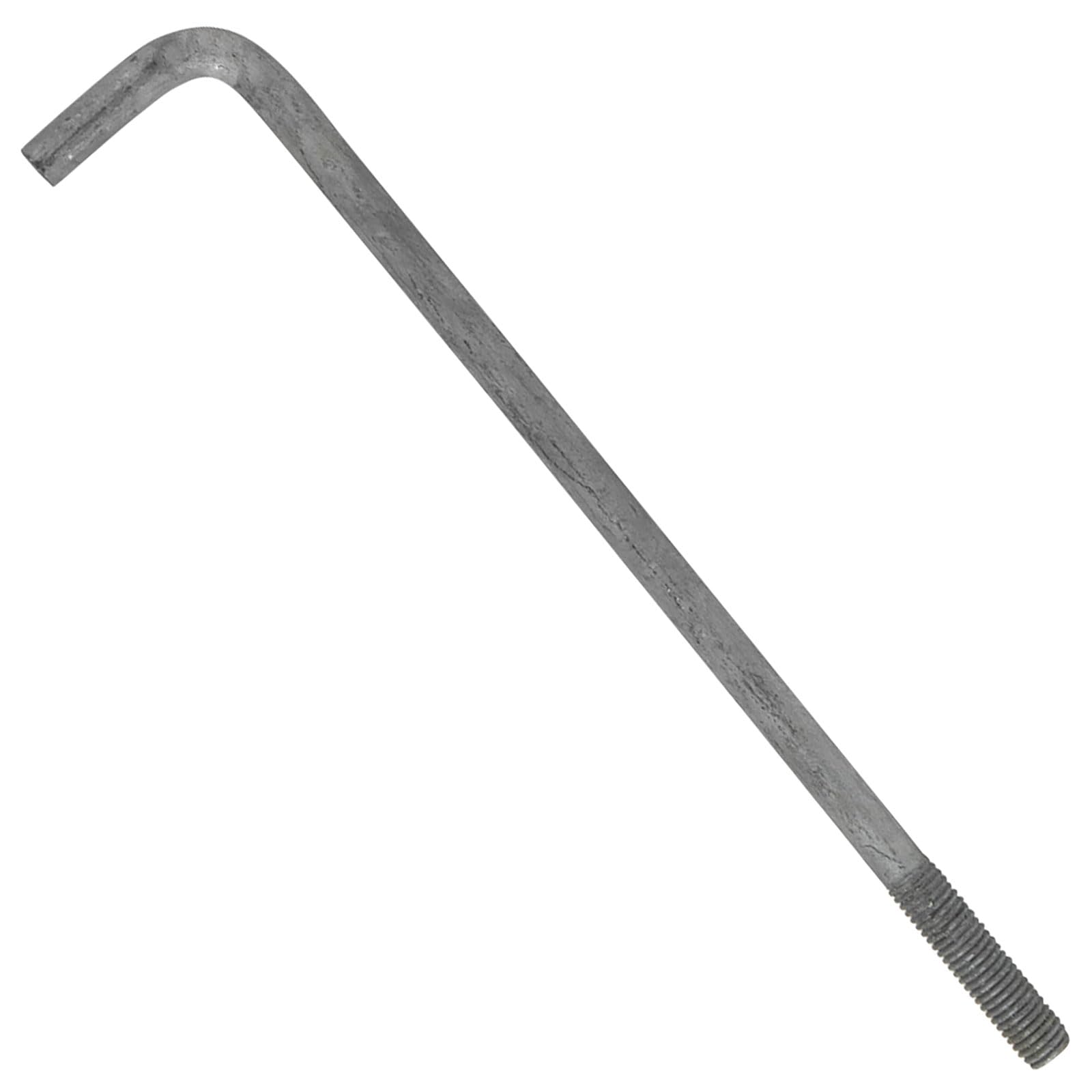 1/2"-13 x 12" L-Bolt Concrete Anchor Bolt - Hot Dip Galvanized by Conquest Fasteners