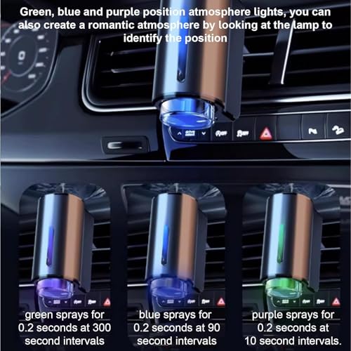 Diffuseur de parfum de voiture réglable et accessoire de désodorisant - 6