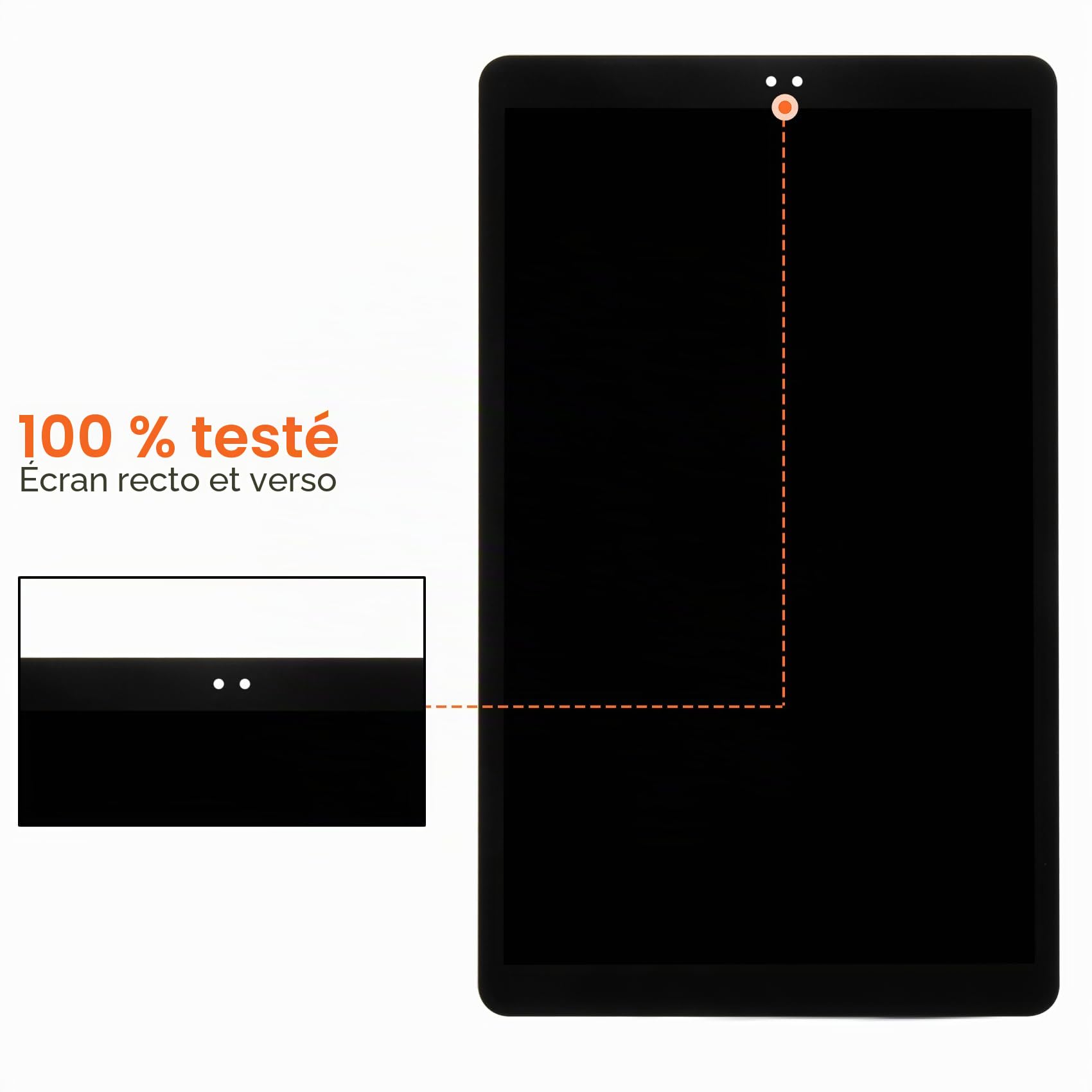 LCD Écran pour Samsung Galaxy Tab A (2018) 10.5 SM-T590, Noir | SM-T595 Écran Tactile Replacement Numériseur Assemblée Réparation Kits
