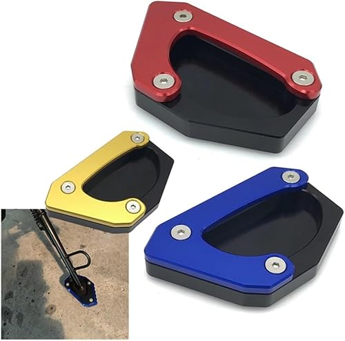 Miniatura 3 de Kickstand Extension Pad Motorcycle Kickstand Foot Side Stand Extension Pad Support Plate for V-Strom 650 DL650 2004-2020